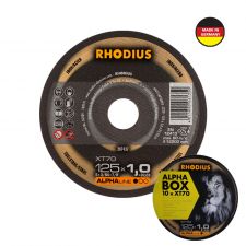 Rhodius Inox Cut-Off Wheels 125mm (5')' x 1.0mm x 7/8 (10/Tin)
