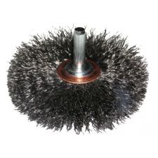 High Speed Mounted Crimped Wire Brush 50 x 19mm