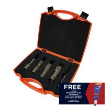 Excision Core Drill Set 5pce 30mm Deep 