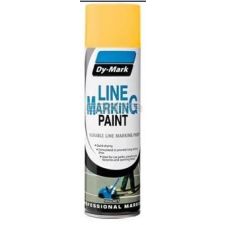 Dymark Line Marking Paint 500g Aerosol Yellow 