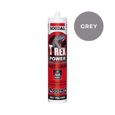 Soudal T-REX Power Bond Adhesive Seal Steel Grey