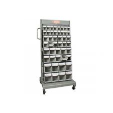 Mobile Tip out Sorting Cart - Double Sided