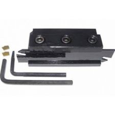 Parting Tool Kit 16mm x 2mm - Includes parting off block,26mm parting blade & 2 Inserts L465