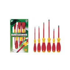 Electric Insulated Screwdrivers Set - Slotted