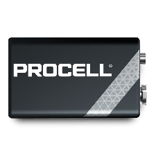 Batteries Procell 9V (per pack of 12)