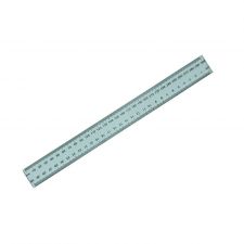 Ruler - Clear Plastic 300mm Metric