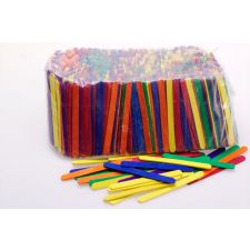 Jasart Popsticks Coloured (pack of 1000)