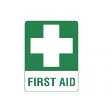 Sign - First Aid 450x300mm Poly