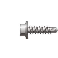 Hex Paint Screw 10 - 16 x 16 Bare Manor Red