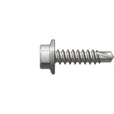 Hex Paint Screw 12 - 14 x 20 Bare Manor Red