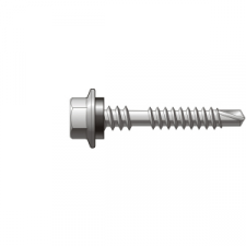 Hex Paint Screw 12 - 14 x 35 T/G Cottage Green