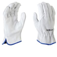 Gloves Split Leather Riggers - Large 