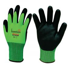 Gloves Soroca Hi-Viz Green Cut 5  - Size 9