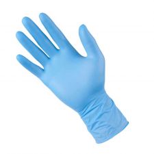Small Vinyl Blue Disposable Gloves - Powder Free