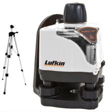 Lufkin Red Beam Rotating Laser Level Kit With Tripod LR500