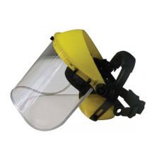 Clear Face Shield With Ear Muffs