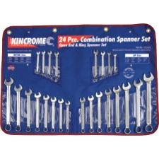 24 Piece Imperial & Metric Combination Spanner Set