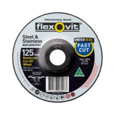 Flexovit Mega Inox Thin Cut Off Wheel - Stainless Steel
