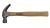 Claw Hammer - Wooden Handle 450gm (16oz)