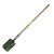 Cyclone Square Mouth Post Hole Shovel Timber 