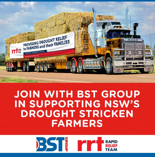 BST Group Supports NSW's Drought Stricken Farmers