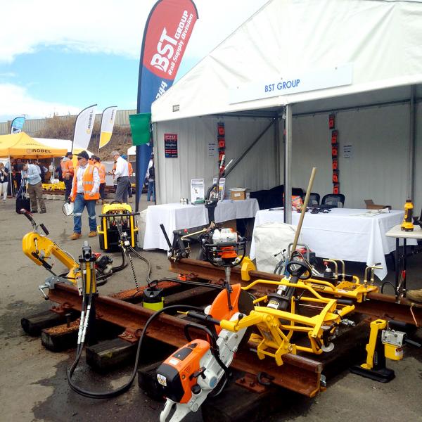 BST Group Exhibits at the RTAA Rail Industry Field Day
